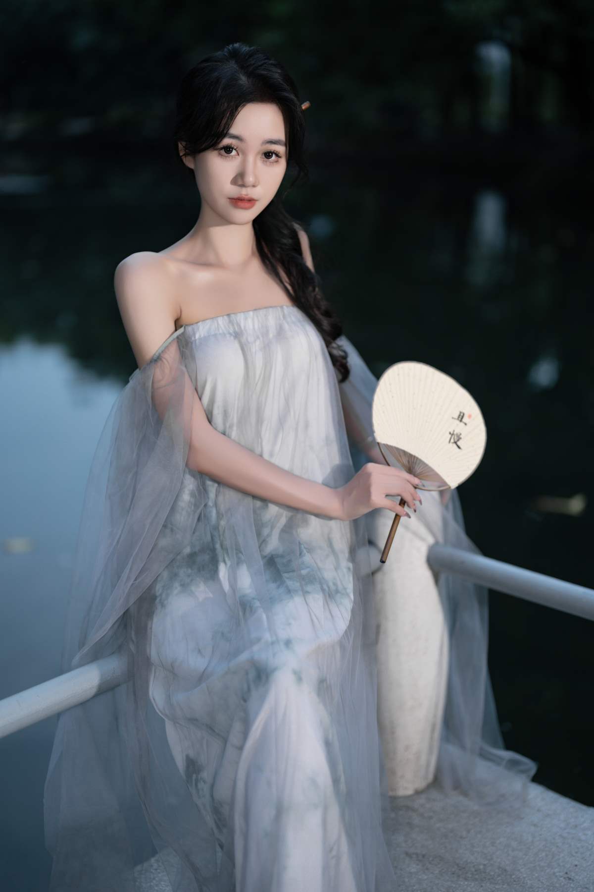 [YITUYU艺图语]2025.04.20 扇舞幽林间 达希Dacy 预览图 - 2