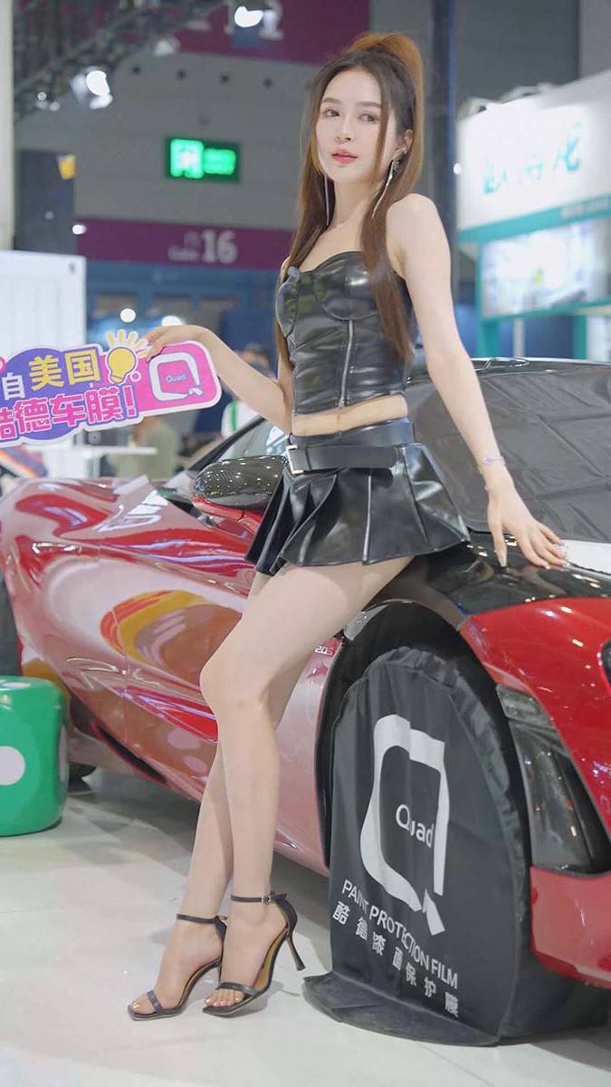 2024 深圳改装车展 Auto Salon 车模抖音网红随拍 125