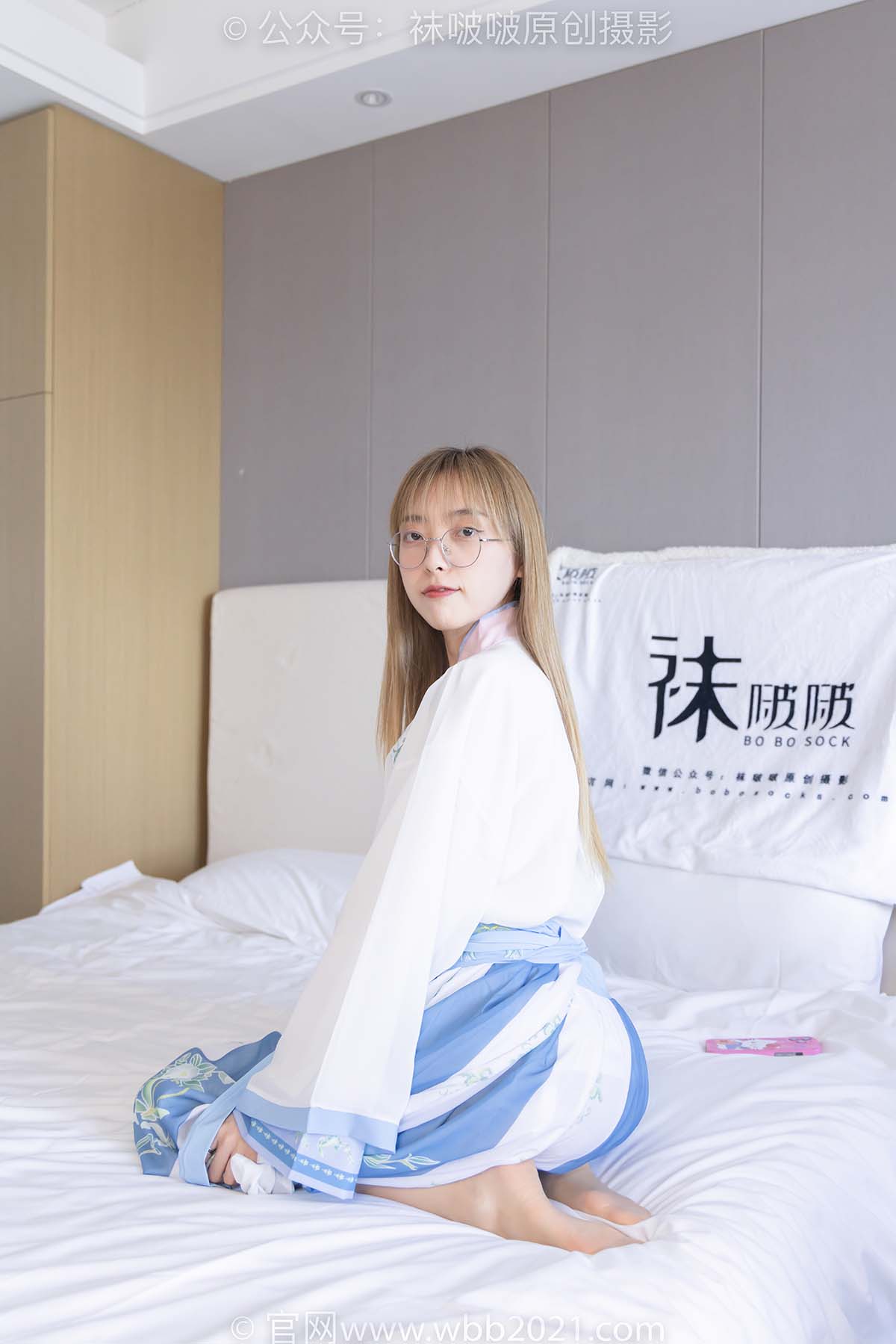 [BoBoSocks袜啵啵]NO.564 稚予-汉服、高跟鞋、薄肉丝