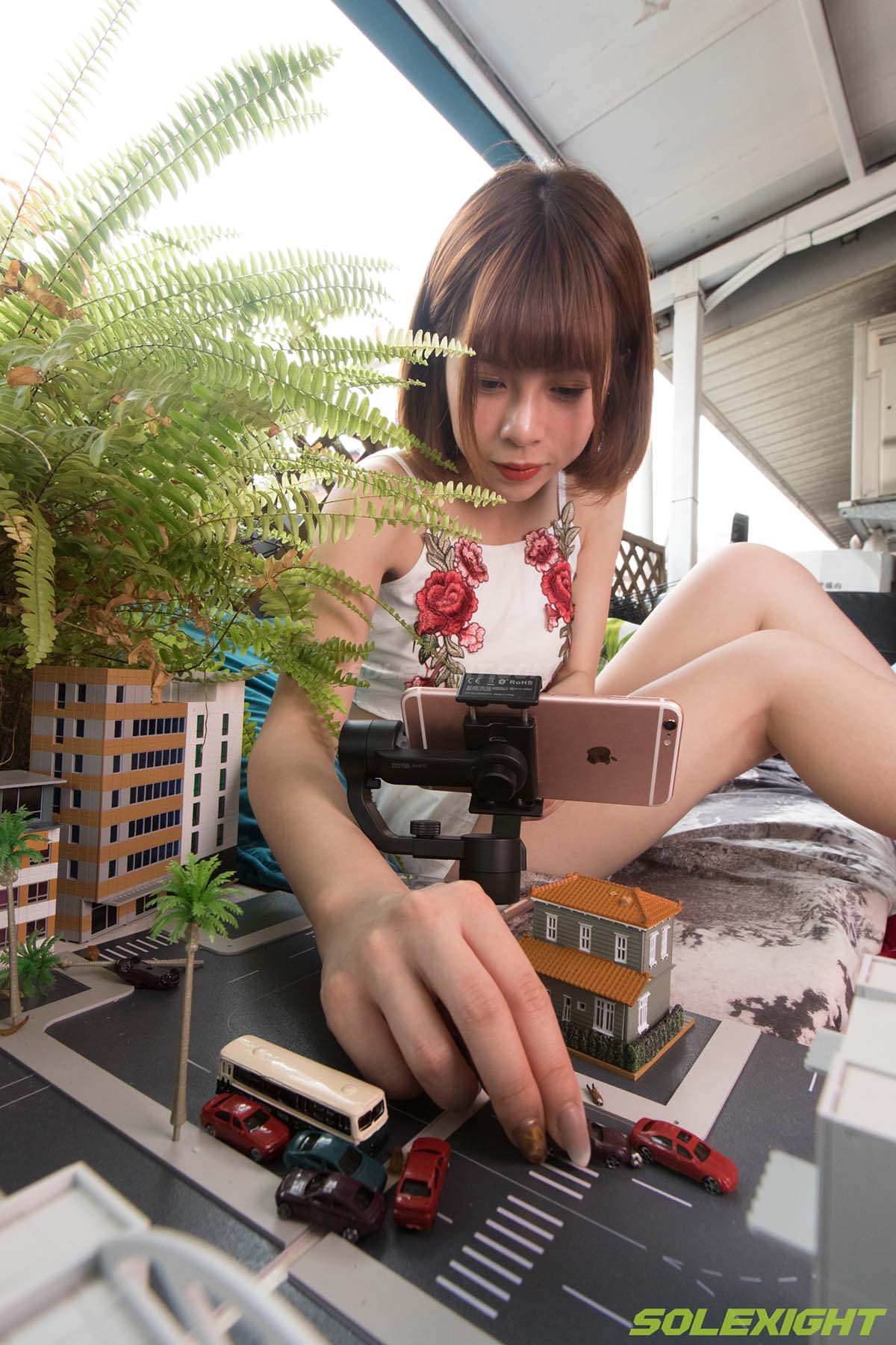 台湾solexight足控图片福利 – Eva 休闲的午后