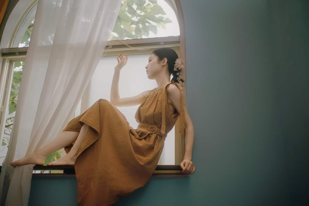 [YITUYU艺图语]2025.05.15 时光诗画：花影少女时光 一只柚子 预览图 - 2