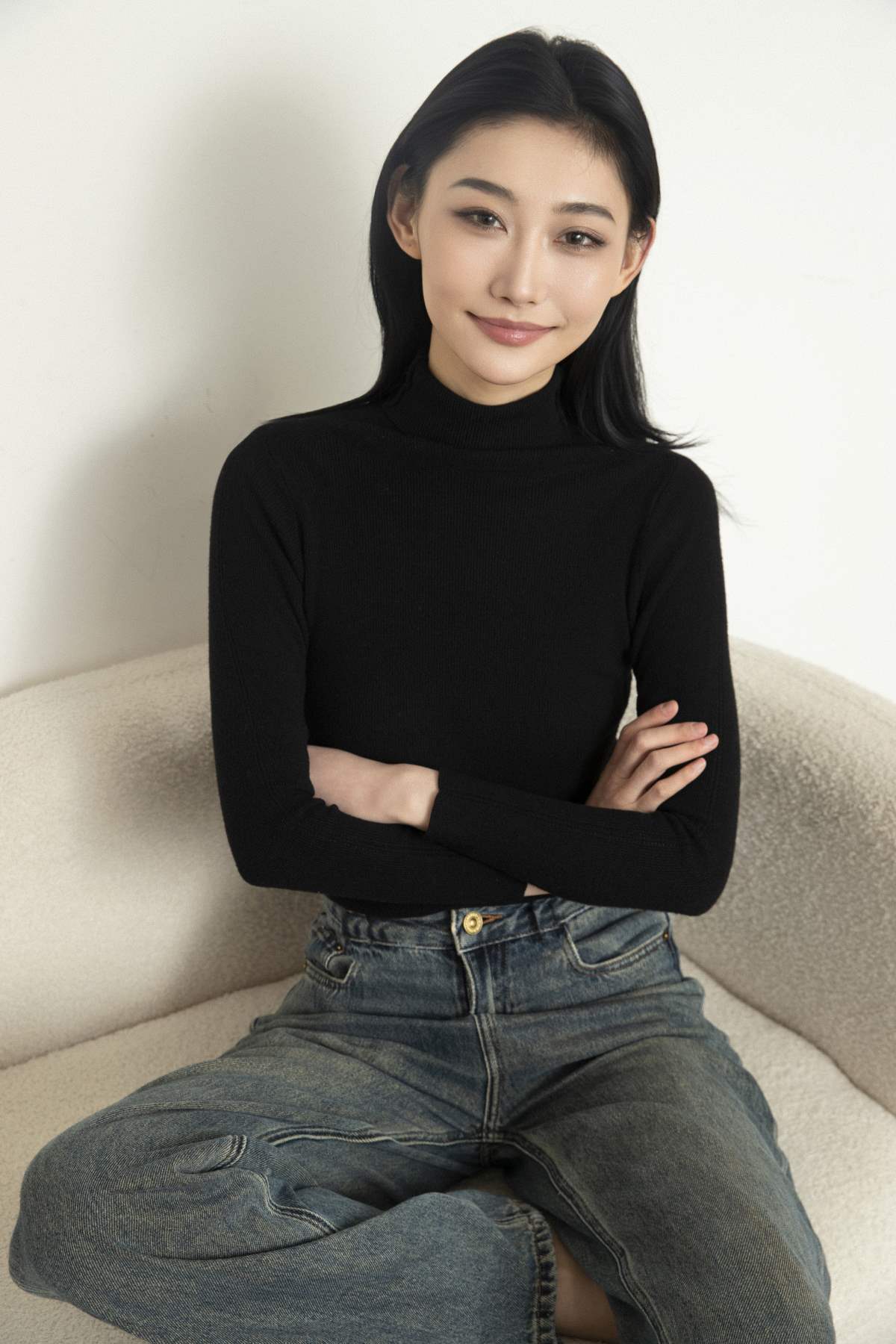 [YITUYU艺图语]2025.05.28 黑色毛衣 PENG 预览图 - 2