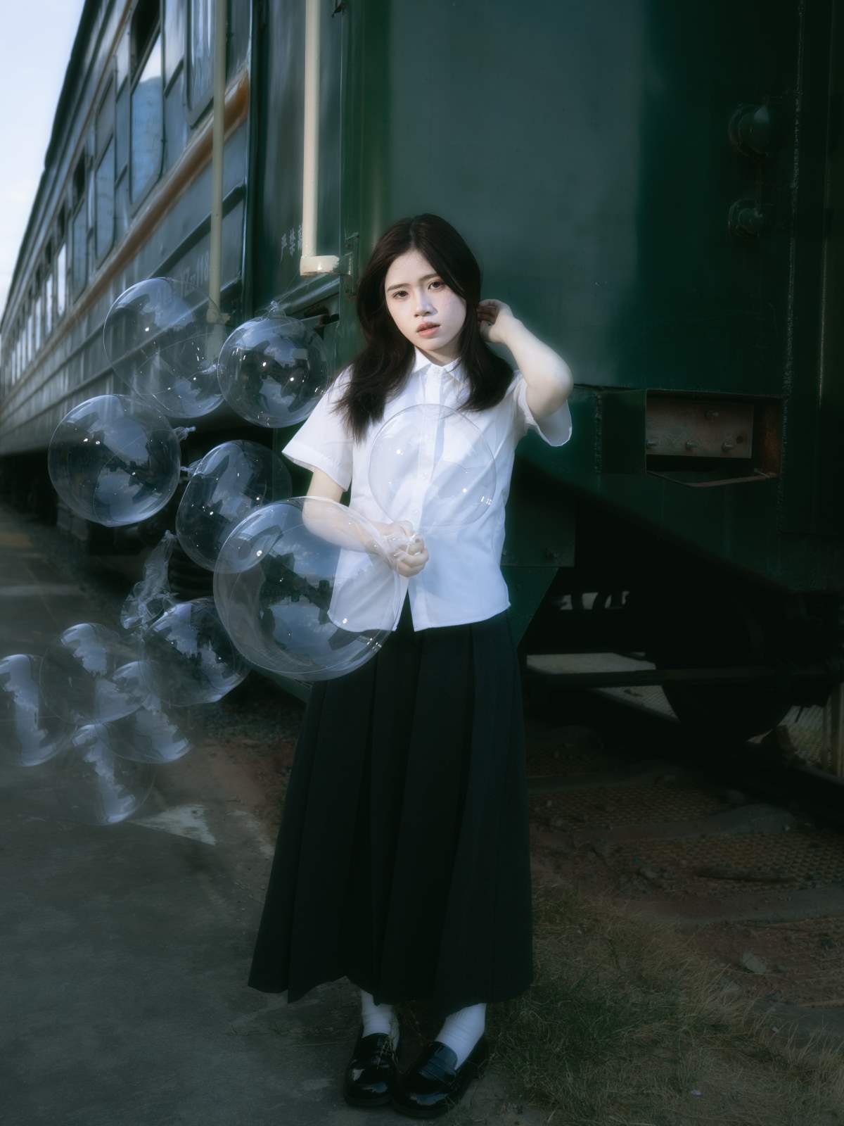 [YITUYU艺图语]2025.05.30 绿皮火车波波球 一粒金豆子 预览图 - 2