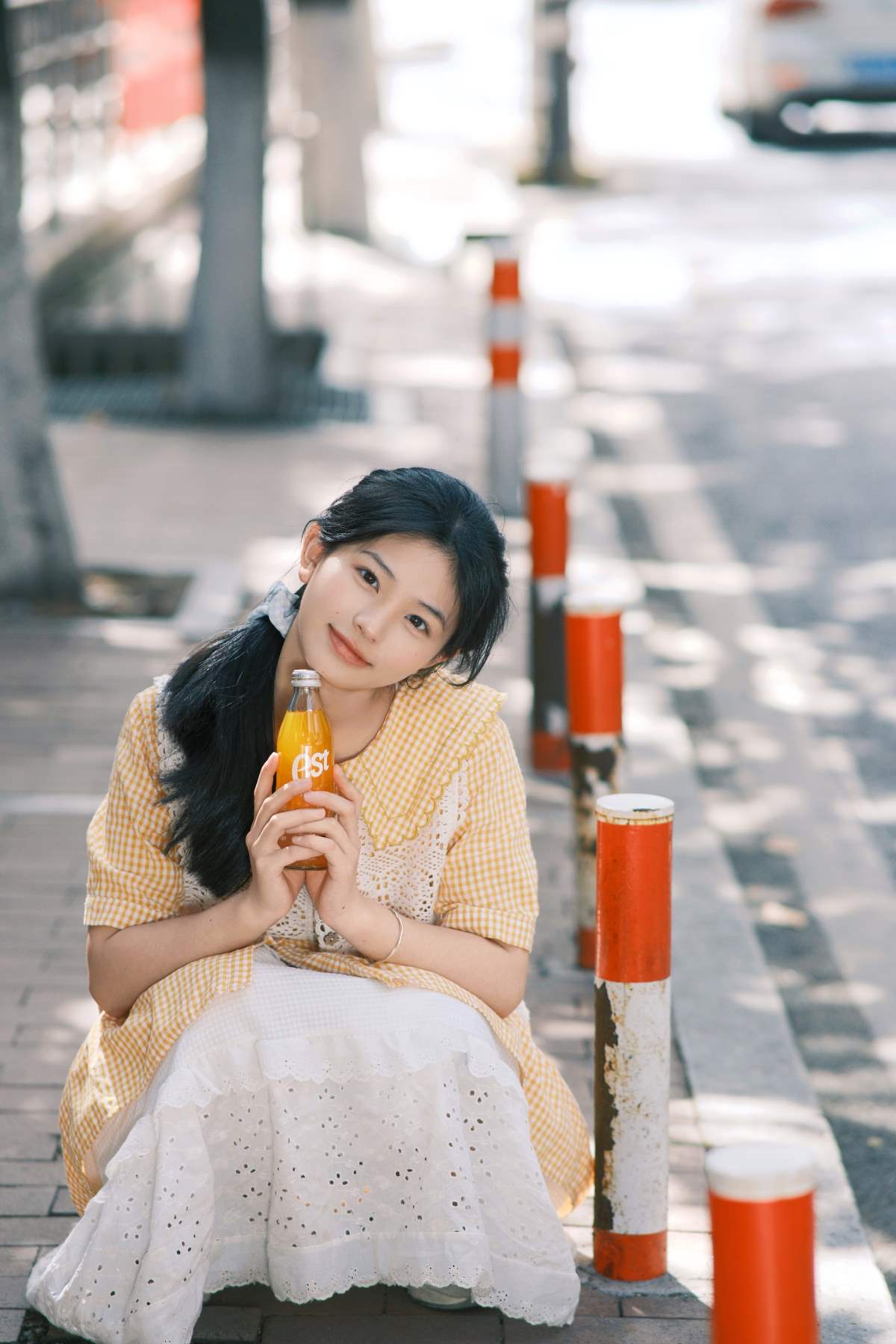 [YITUYU艺图语]2025.06.02 橙子味的夏天 杨小咩 预览图 - 2