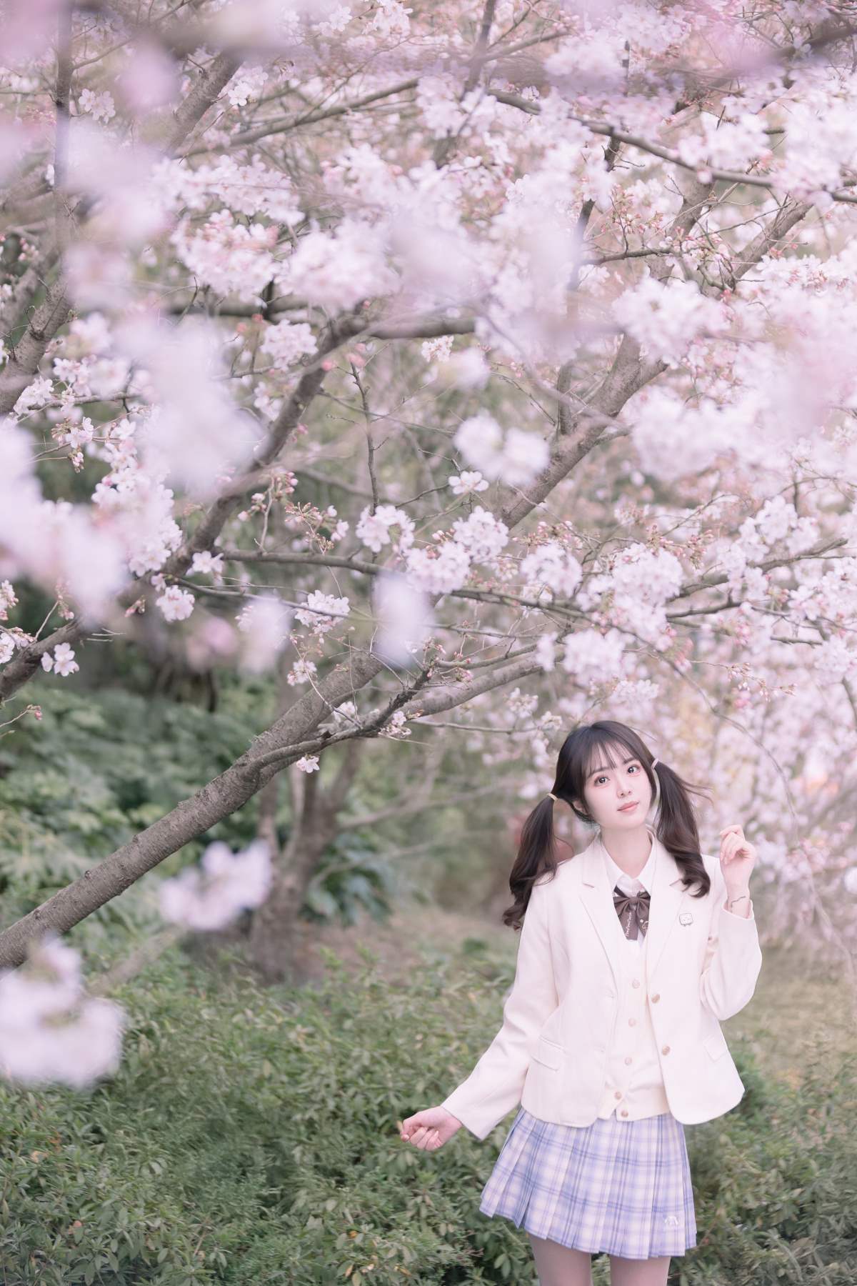 [YITUYU艺图语]2025.06.03 樱花树下的少女 刺青师豆芽