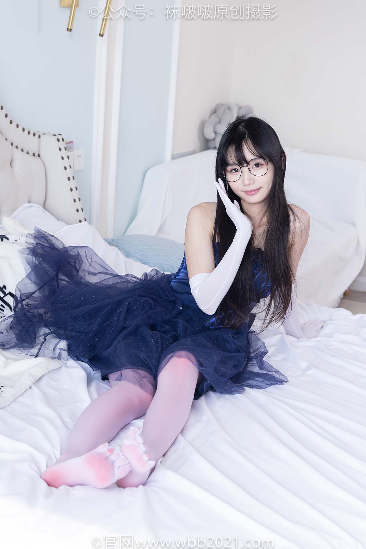 [BoBoSocks袜啵啵]NO.583 甜甜圈-高跟凉鞋、五指淡紫丝 预览图 - 2