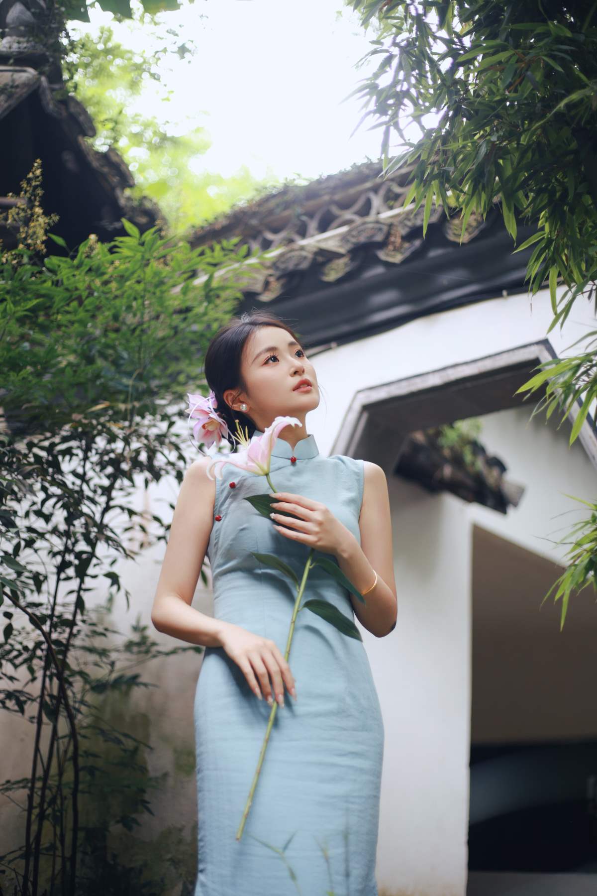 [YITUYU艺图语]2025.06.06 越王台旗袍新中式 小蓝 预览图 - 2