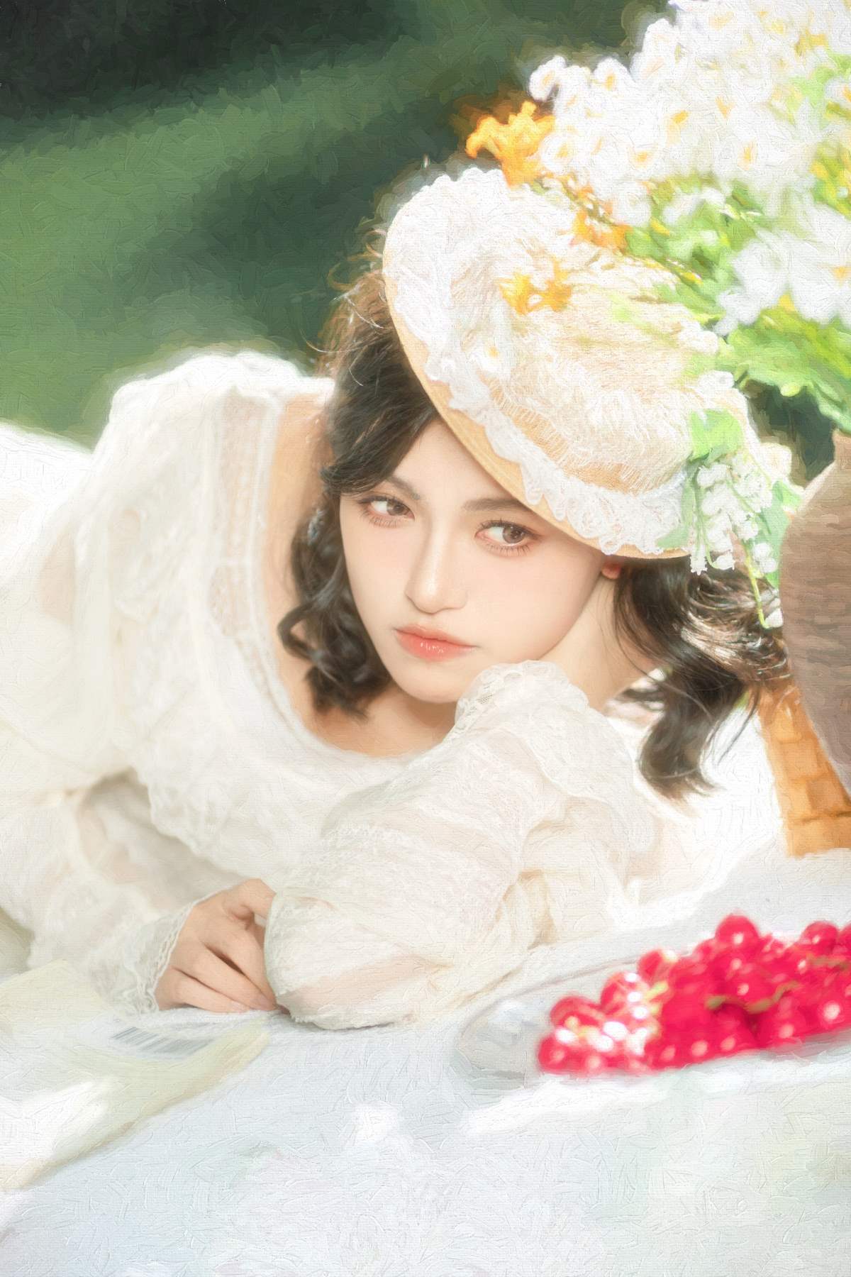 [YITUYU艺图语]2025.06.07 赴一场油画般的浪漫野餐 阿稀