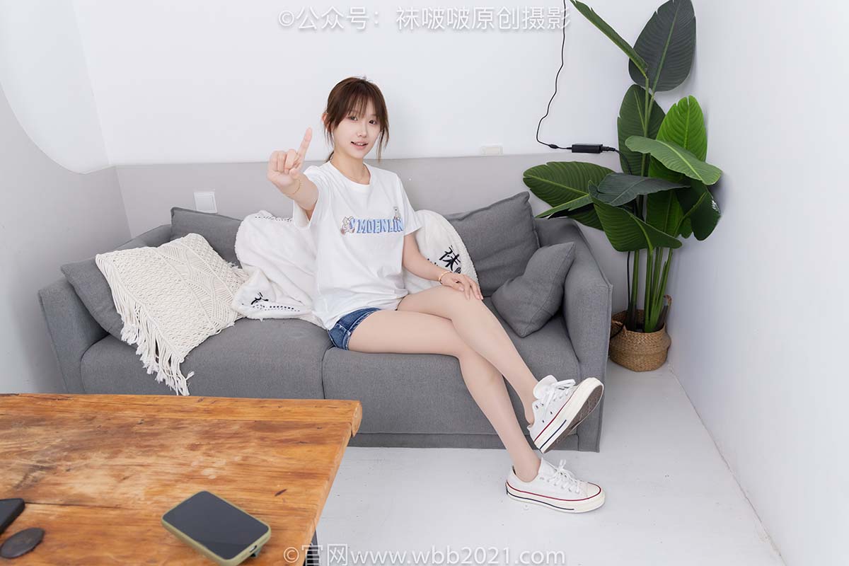 [BoBoSocks袜啵啵]NO.587 香菜-匡威帆布鞋、薄肉丝 预览图 - 2