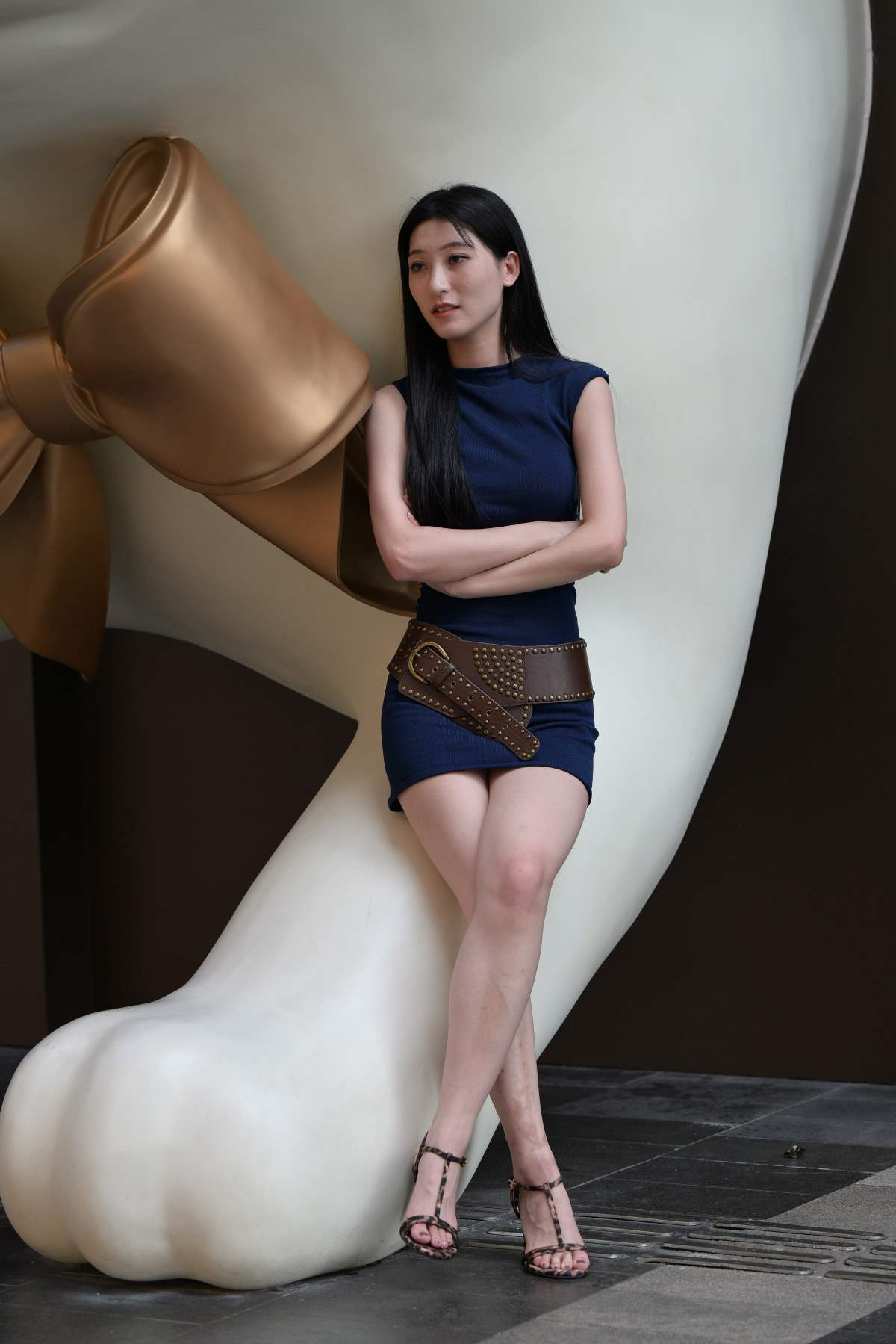 精选街拍作品 NO.4606 温婉裙装女子