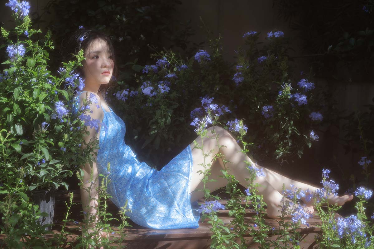 [YITUYU艺图语]2025.06.14 蓝雪花少女 不是酱紫 预览图 - 2