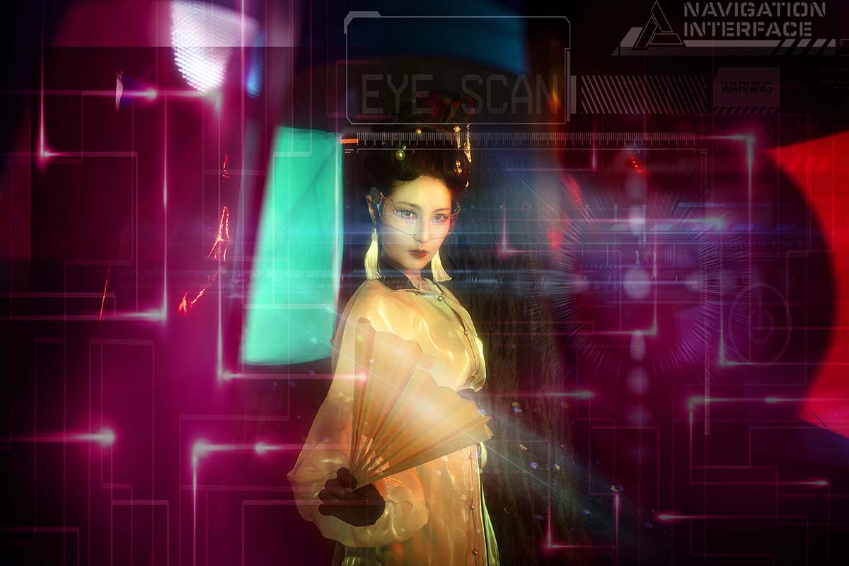 [YITUYU艺图语]2025.06.15 赛博朋克 小悦悦 预览图 - 2