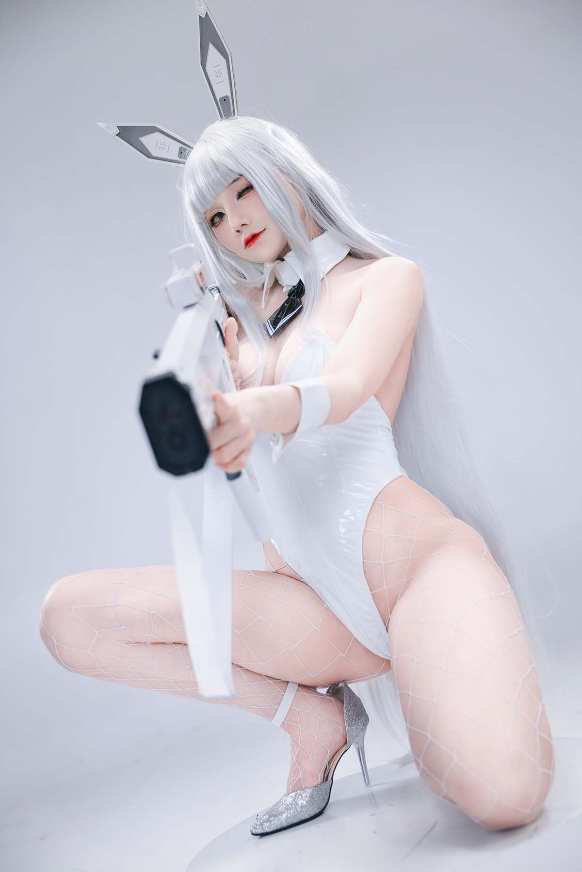 仙九Airi – 白兔