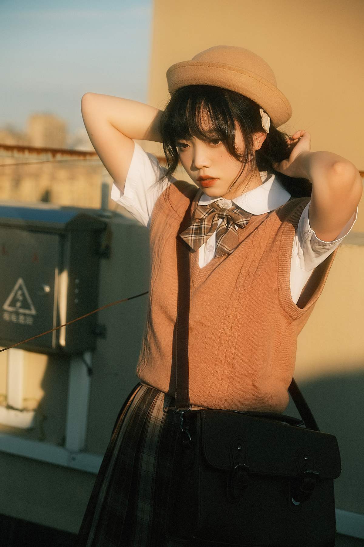 [YITUYU艺图语]2025.07.02 橘子味的日落 贝贝不睡觉