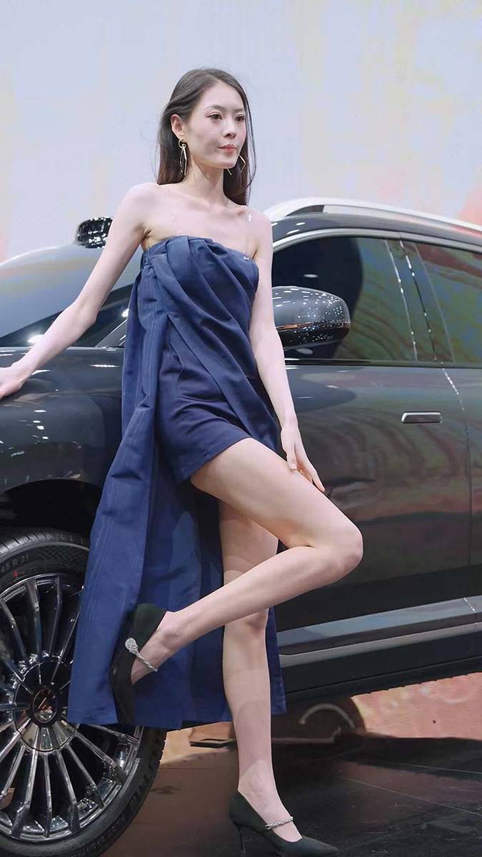 2024 广州车展 网红美女车模 beautyleg LOOKBOOK 50