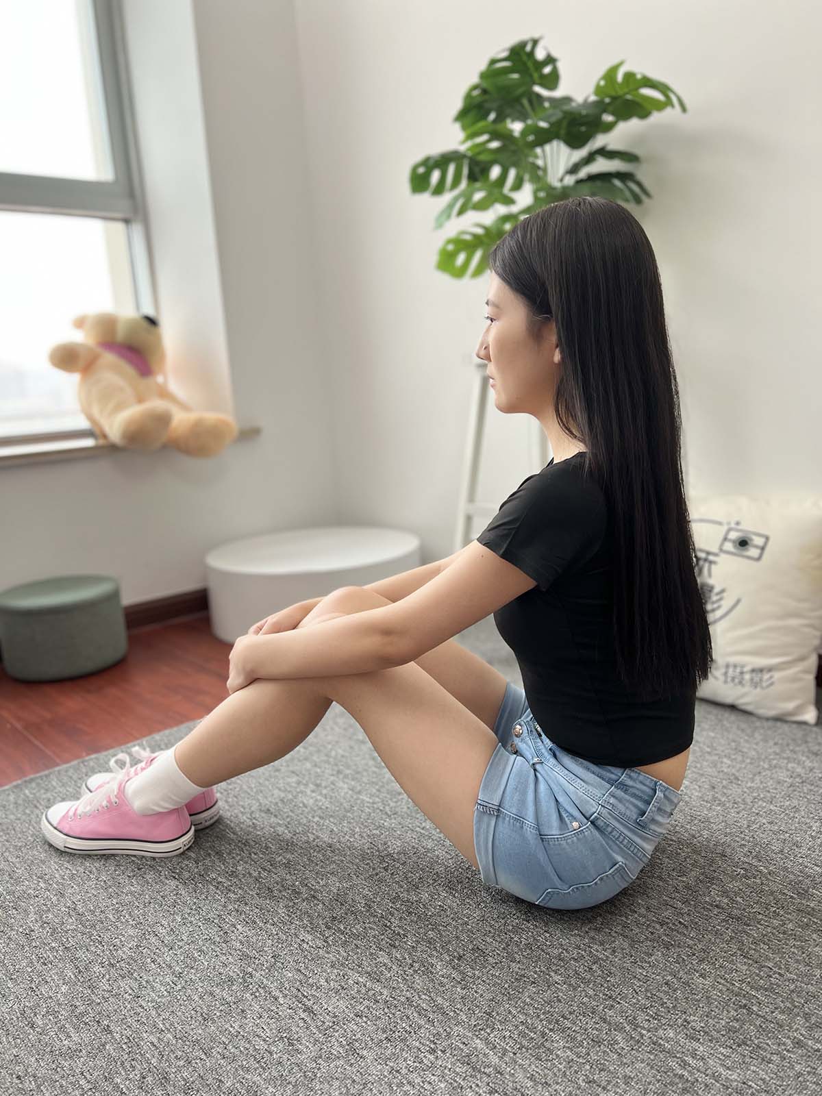 三禾摄影 NO.026 牛仔短裤 棉袜 帆布鞋 预览图 - 2 三禾摄影 NO.026 牛仔短裤 棉袜 帆布鞋 预览图 - 2