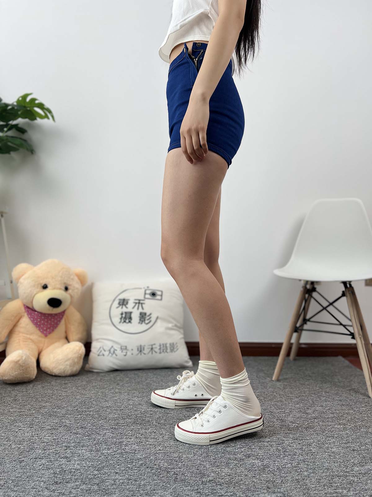 三禾摄影 NO.027 牛仔短裤 棉袜 帆布鞋 预览图 - 2 三禾摄影 NO.027 牛仔短裤 棉袜 帆布鞋 预览图 - 2