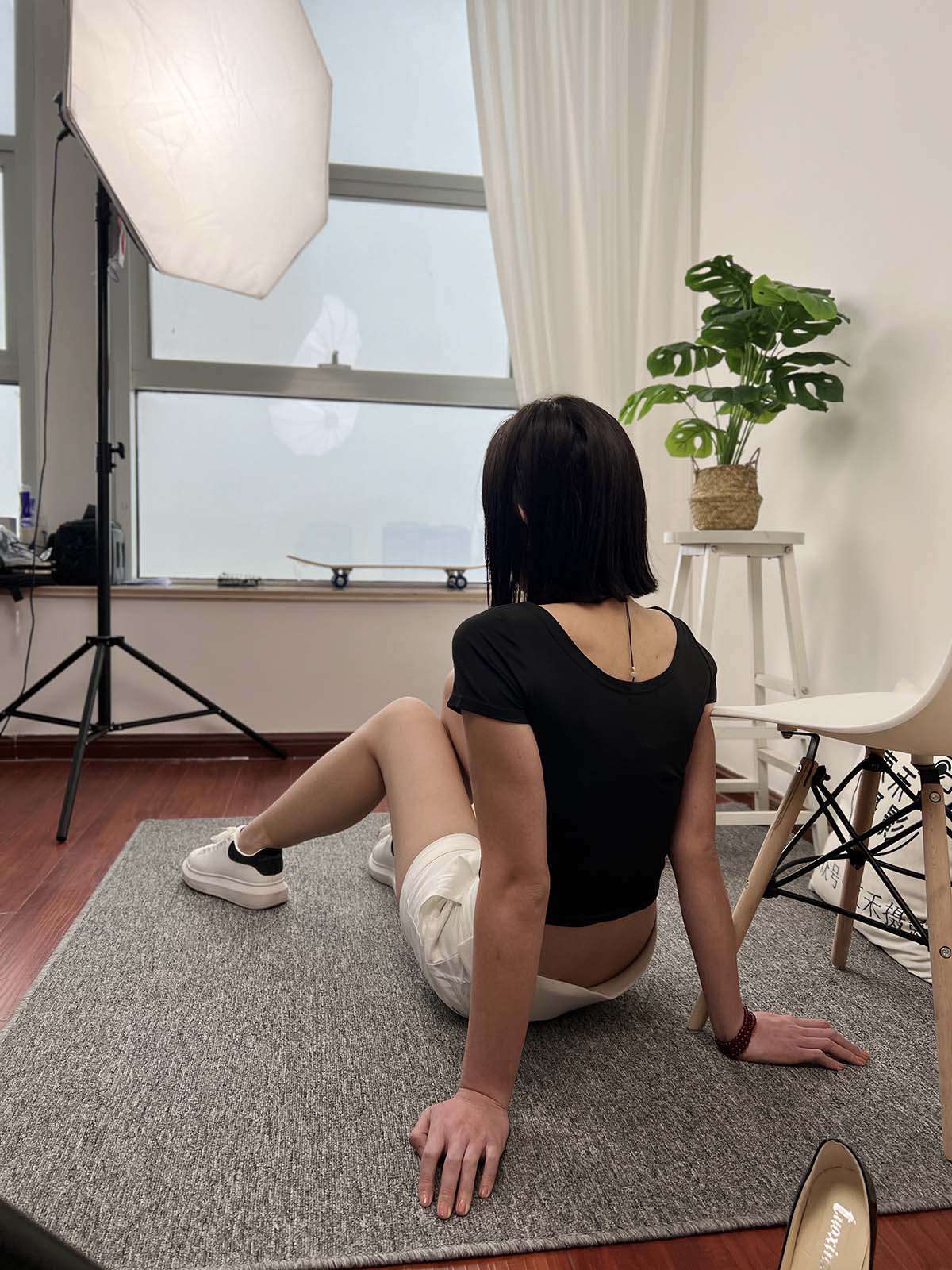 三禾摄影 NO.038 休闲短裤 棉袜 小白鞋 预览图 - 2 三禾摄影 NO.038 休闲短裤 棉袜 小白鞋 预览图 - 2