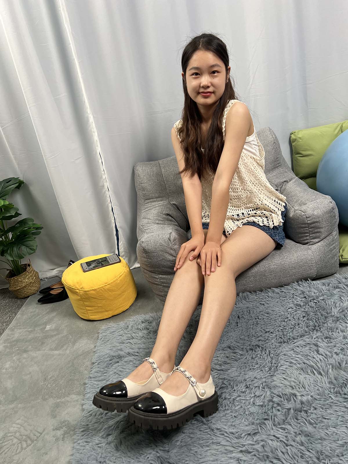 三禾摄影 NO.045 休闲短裤 船袜 短丝 大头鞋 预览图 - 2 三禾摄影 NO.045 休闲短裤 船袜 短丝 大头鞋 预览图 - 2