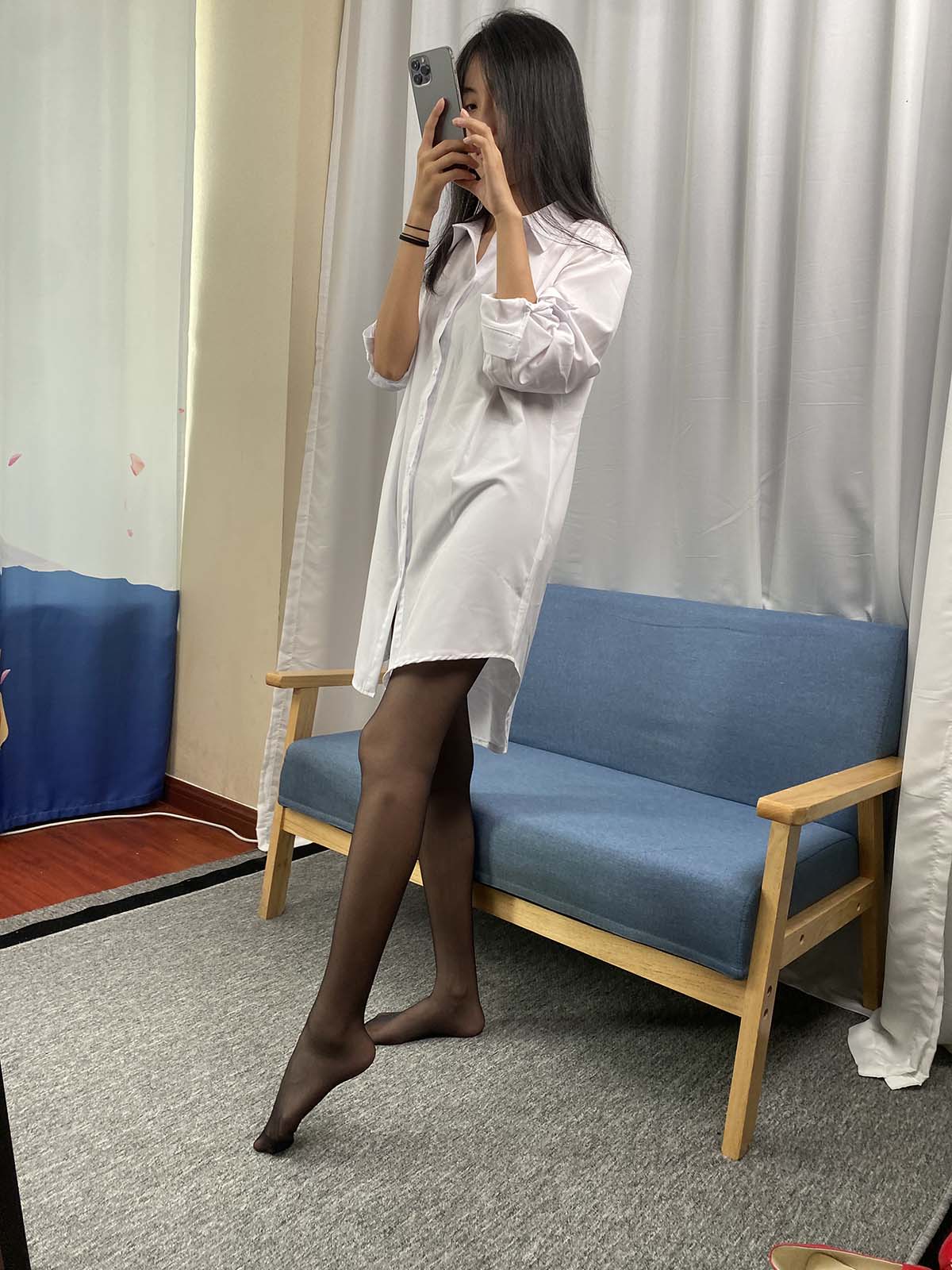 三禾摄影 NO.051 白衬衣 黑丝 高跟 预览图 - 2 三禾摄影 NO.051 白衬衣 黑丝 高跟 预览图 - 2