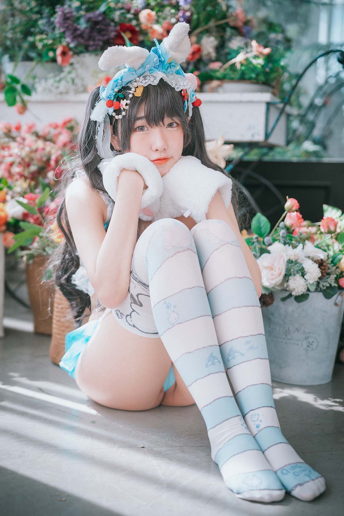 [DJAWA]Sonson – Turquoise Bunny 预览图 - 2