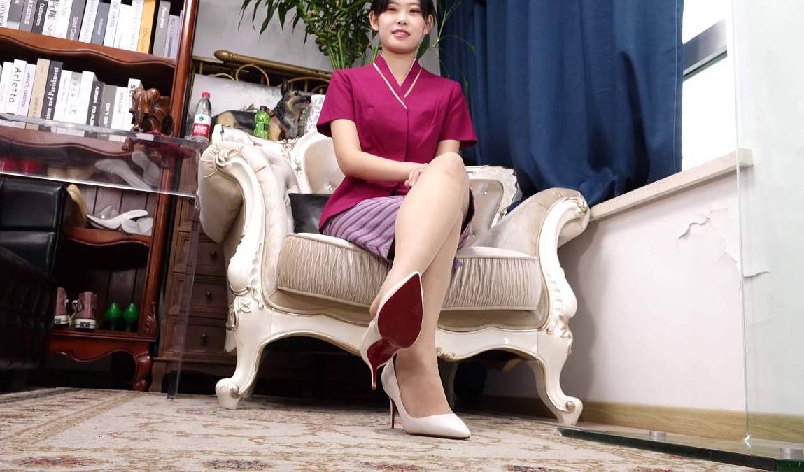 A&F NO.272 DANDAN-空姐服透明肉色丝袜 第1部