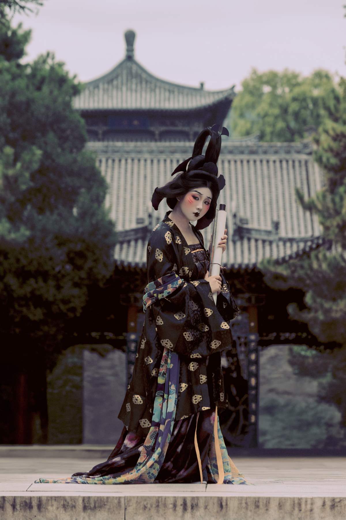 [YITUYU艺图语]2025.10.22 晚唐·太和险妆 梦梦（我在山西当妆娘）