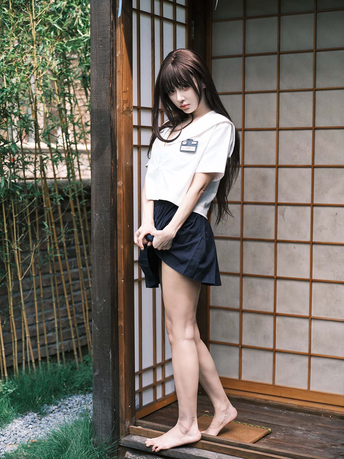 [YITUYU艺图语]2025.10.31 和屋里的JK少女 夏树友人帐