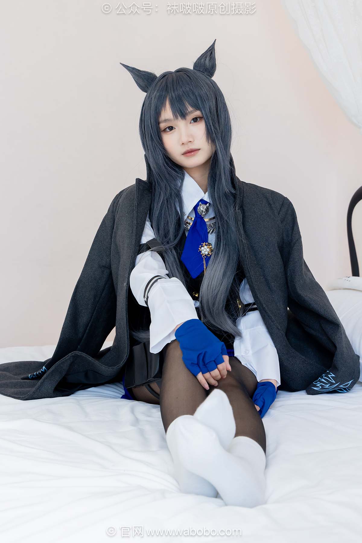 [BoBoSocks袜啵啵]NO.675 甜甜圈-靴子、纯白棉袜、薄黑丝 预览图 - 2