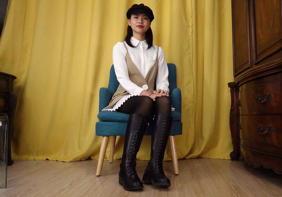 A&F NO.275 王雪梅-穿着洛丽塔服装展示黑丝裸足 第1部 预览图 - 1 A&F NO.275 王雪梅-穿着洛丽塔服装展示黑丝裸足 第1部 预览图 - 1