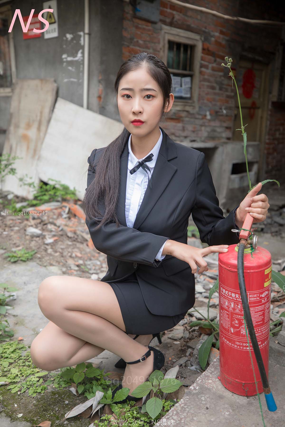 [纳丝摄影]赵小晨 职业丝袜装
