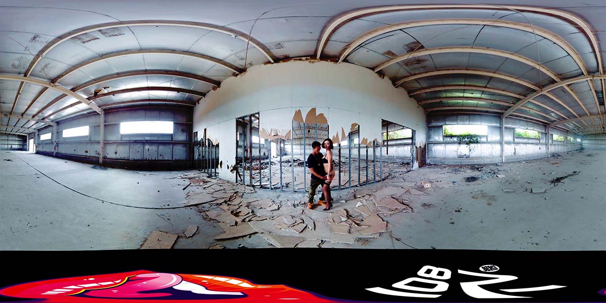 [108酱TV]VR系列：金雨佳 – 完美身材废墟求生