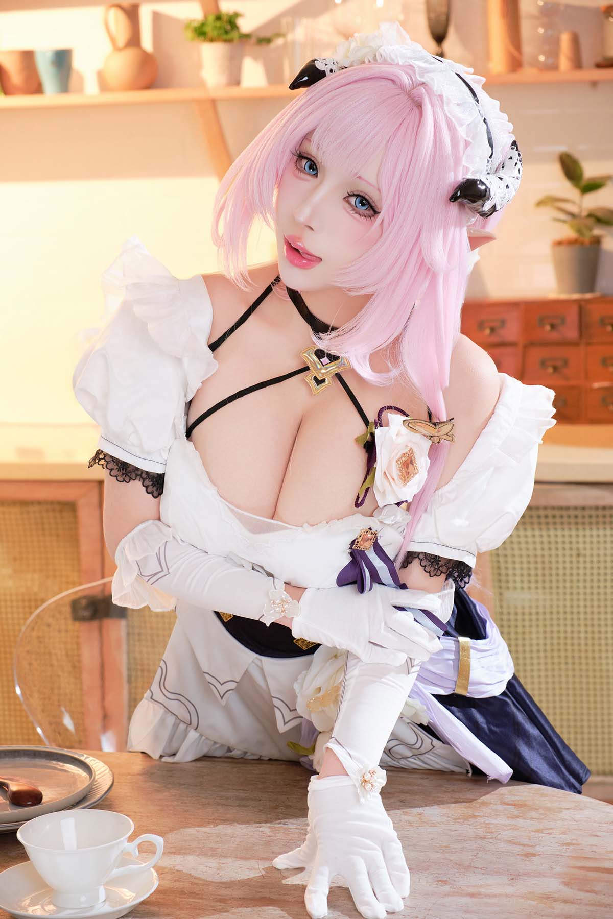 胡桃猫Kurumineko – 崩坏三 爱莉希雅 女仆