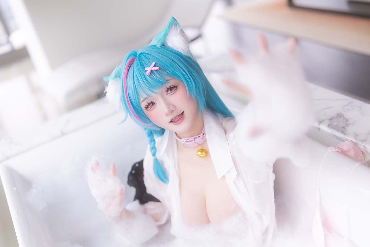 Xiaoyukiko – Mint PJs 异环 薄荷 浴室睡衣 预览图 - 2 Xiaoyukiko – Mint PJs 异环 薄荷 浴室睡衣 预览图 - 2