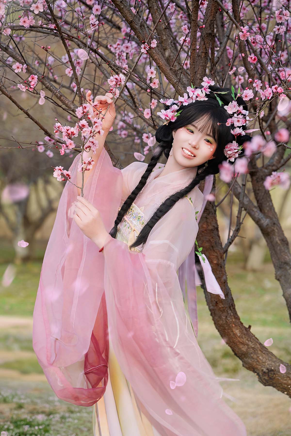 [YITUYU艺图语]2026.04.06 春樱赴约，桃气少女 珠珠