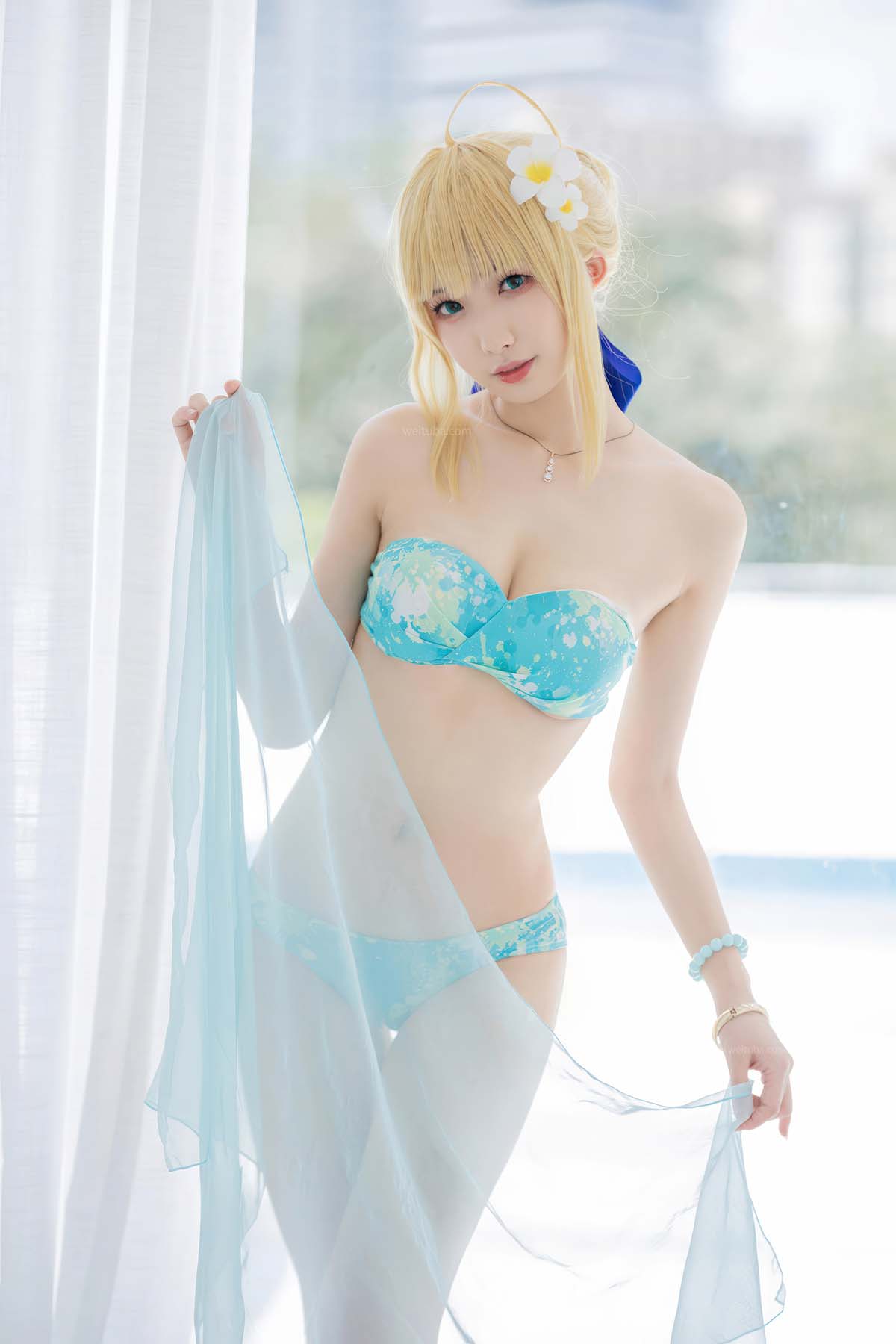 封疆疆v – FGO Saber 泳装 预览图 - 1 封疆疆v – FGO Saber 泳装 预览图 - 1