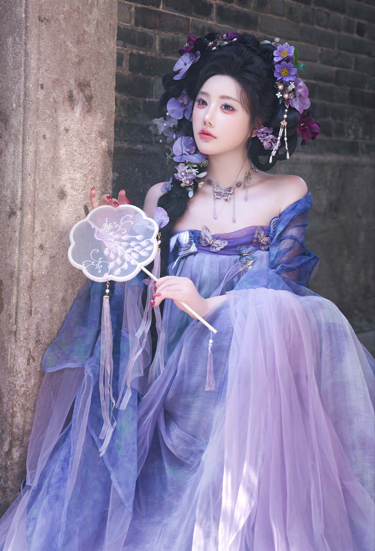 杨晨晨Yome – 性感古风吊带情趣 预览图 - 2
