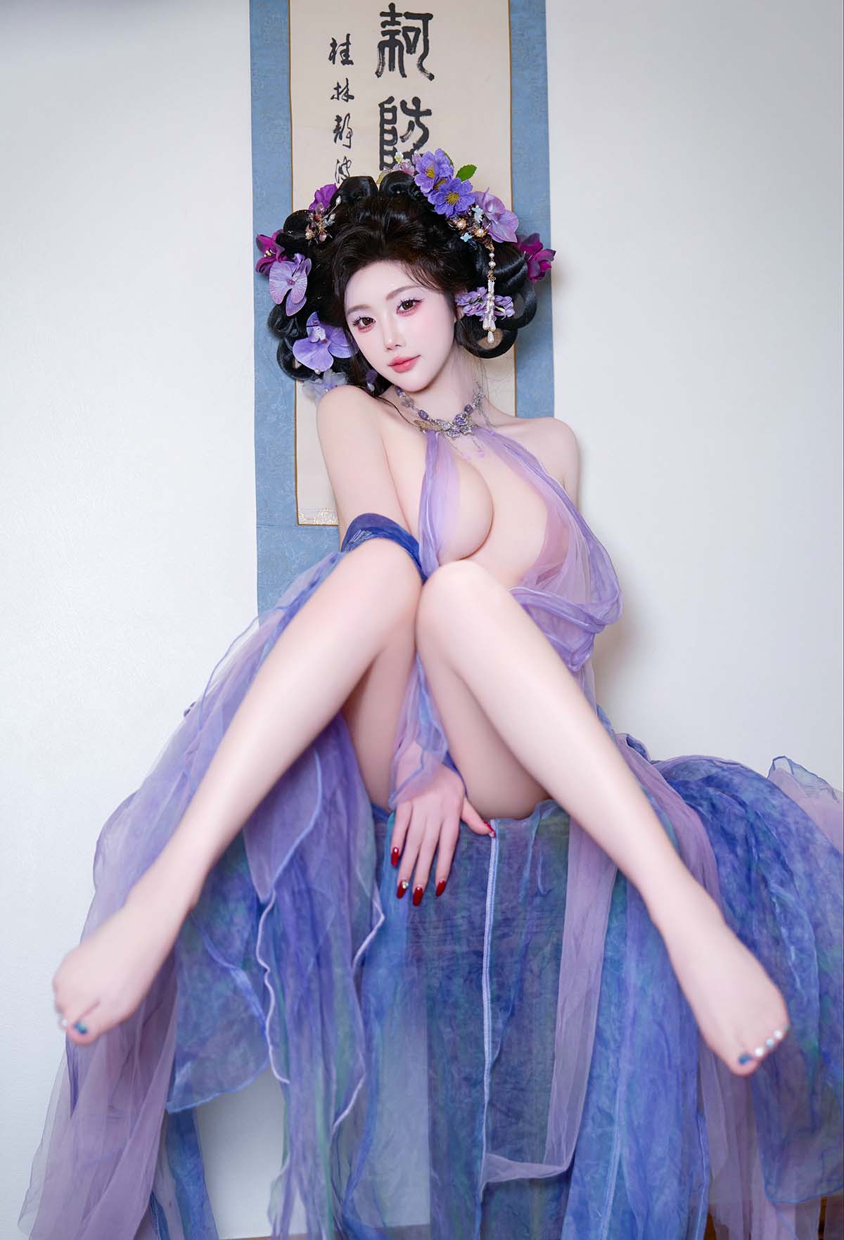 杨晨晨Yome – 性感古风吊带情趣 预览图 - 3